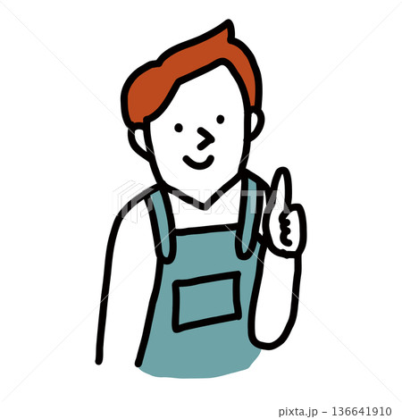 Skilled trades avatar 専門職のイラストアバター Skilled trades avatar 専門職のイラストアバター 136641910