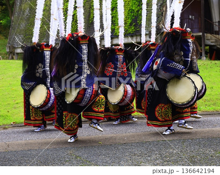 岩手県民俗芸能公演 鹿踊り 岩手県民俗芸能公演 鹿踊り 136642194