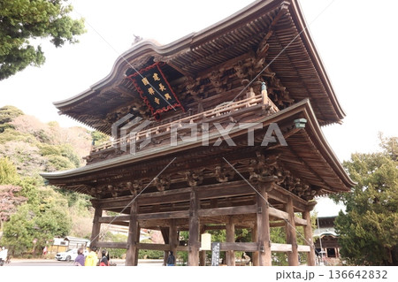 【鎌倉】建長寺・三門 136642832