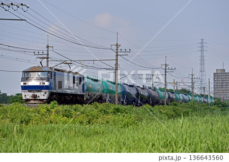 武蔵野線 東川口-東浦和 JR貨物 EF210-125(新鶴見) 武蔵野線 東川口-東浦和 JR貨物 EF210-125(新鶴見) 136643560