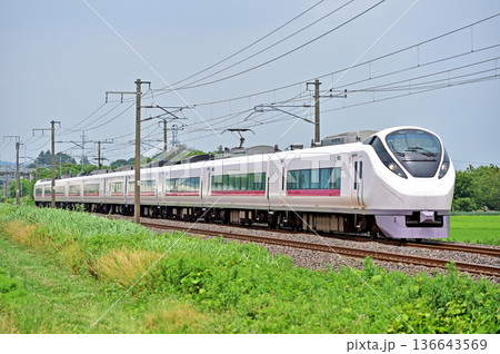 常磐線　岩間ー羽鳥　JR東日本　E657系　K13編成（勝田）　ひたち　ときわ 136643569