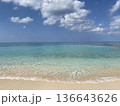 鹿児島・与論島の美しい海と南国風景｜透明度の高いビーチが広がる離島の絶景写真 136643626
