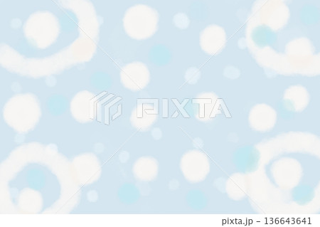 イラスト素材: やさしい和柄の水色抽象柄(雨と雪をイメージ) イラスト素材: やさしい和柄の水色抽象柄(雨と雪をイメージ) 136643641