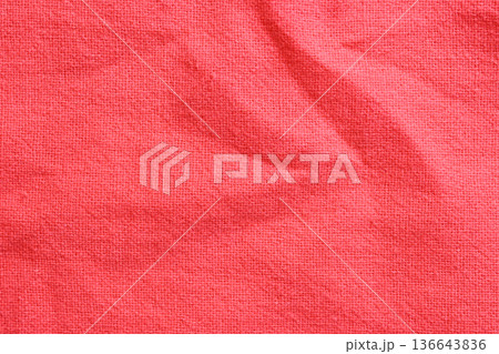 red texture of fabric textile, abstract image for fashion cloth design background 136643836