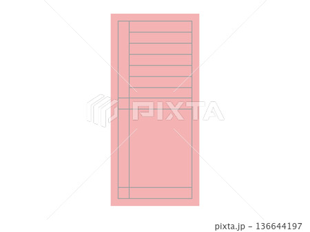 赤い切符イメージ 赤い切符イメージ 136644197