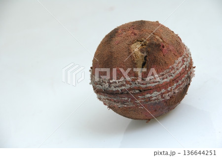 Old Cricket Ball Old Cricket Ball 136644251