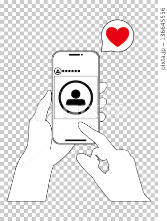 スマートフォンとSNS スマートフォンとSNS 136645556