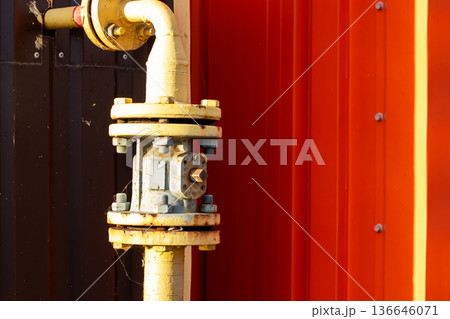 Maintenance and inspection in industry. Active industrial environment with safety equipment Maintenance and inspection in industry. Active industrial environment with safety equipment 136646071