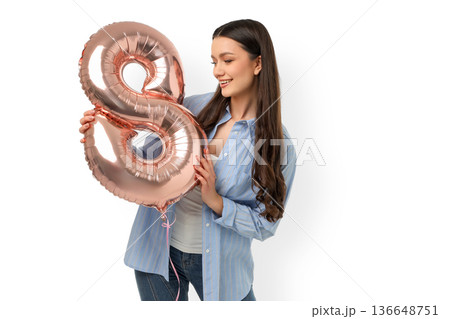 Women's Day celebrates women everywhere, isolated, PNG Women's Day celebrates women everywhere, isolated, PNG 136648751
