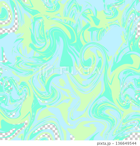 綠色彩色大理石紋壁紙 136649544