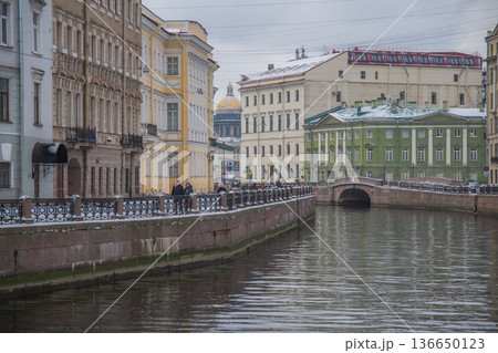 streets of Saint Petersburg. Nevsky Canal. streets of Saint Petersburg. Nevsky Canal. 136650123