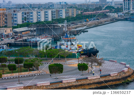 スエズ運河 136650237