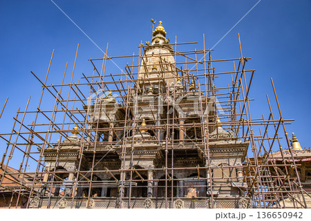 Nepalese Buddhist Temples in Kathmandu Nepalese Buddhist Temples in Kathmandu 136650942