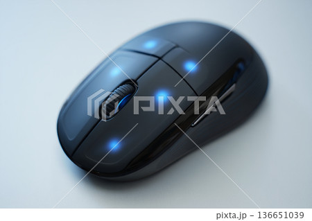 computer mouse on the white background computer mouse on the white background 136651039
