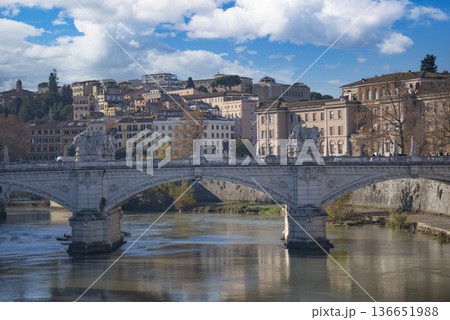Ponte Sant'Angelo in Rome Ponte Sant'Angelo in Rome 136651988