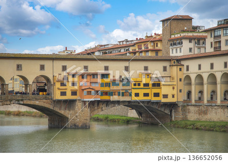 Ponte Vecchio Bridge in Florence Ponte Vecchio Bridge in Florence 136652056