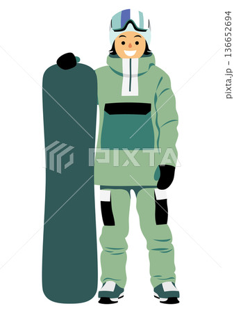 スノーボード 136652694