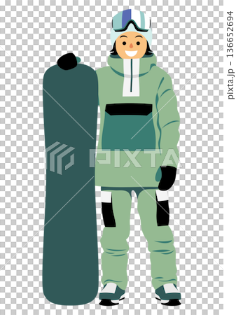 スノーボード 136652694