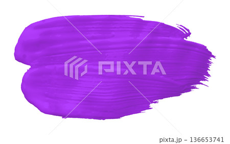 purple brush isolated on transparent background purple brush watercolor 136653741