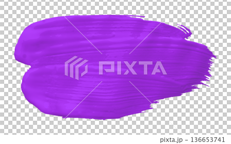 purple brush isolated on transparent background purple brush watercolor 136653741