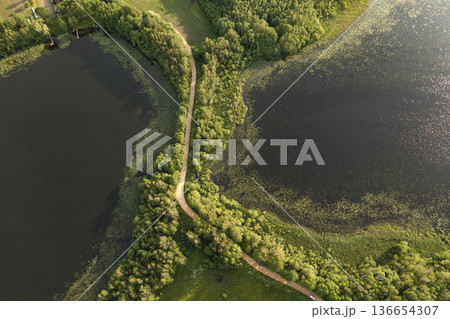old castle in Grodno. 136654307