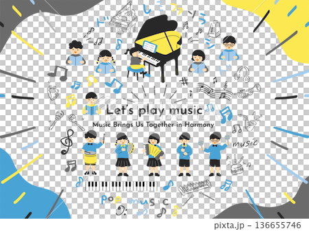 子どもたちの音楽発表会 136655746