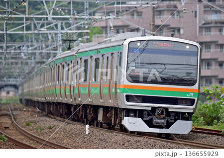 東海道本線 真鶴 JR東日本 E231系1000番台 U39編成(小山) 東海道本線 真鶴 JR東日本 E231系1000番台 U39編成(小山) 136655929