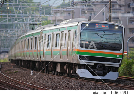 東海道本線 真鶴 JR東日本 E231系1000番台 S-07編成(国府津) 東海道本線 真鶴 JR東日本 E231系1000番台 S-07編成(国府津) 136655933