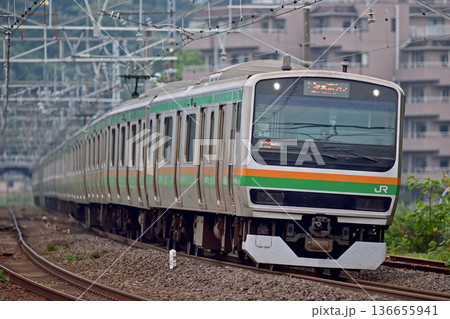 東海道本線　真鶴　JR東日本　E231系1000番台　S-02編成（国府津） 136655941
