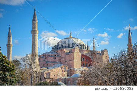 The Great Mosque of Hagia Sophia in Istanbul The Great Mosque of Hagia Sophia in Istanbul 136656082