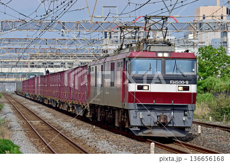 東海道本線　平塚　JR貨物　EH500-9（仙台） 136656168