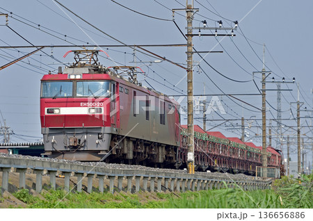 武蔵野線 東川口-東浦和 JR貨物 EH500-20(仙台) 武蔵野線 東川口-東浦和 JR貨物 EH500-20(仙台) 136656886