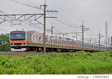 武蔵野線 東川口-東浦和 JR東日本 E231系0番台 MU39編成(幕張) 武蔵野線 東川口-東浦和 JR東日本 E231系0番台 MU39編成(幕張) 136656891