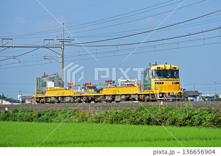 東北本線　栗橋－東鷲宮　JR東日本　キヤE195系1000番台　ST-1編成（田端）　試運転 136656904
