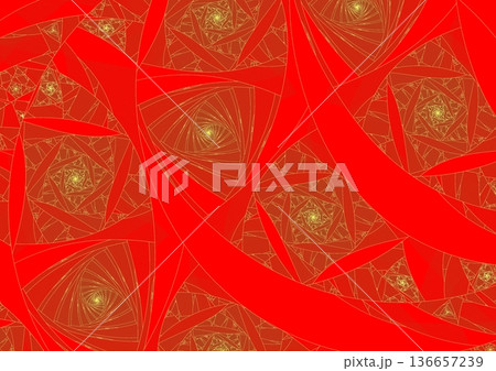壁に描かれた金波の紋様② 壁に描かれた金波の紋様② 136657239