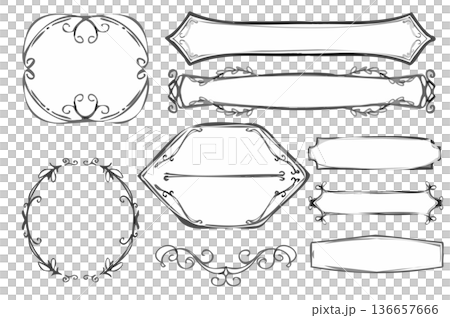 Horizontal, two-row curved frameset Horizontal, two-row curved frameset 136657666
