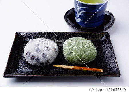 豆大福と蓬大福 136657749