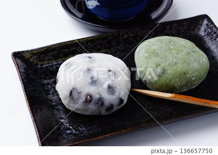 豆大福と蓬大福 136657750