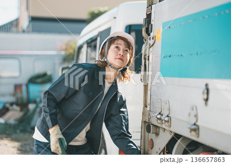 truck driver truck driver 136657863