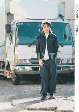 truck driver truck driver 136657868
