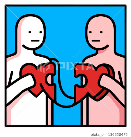 Connecting Hearts Puzzle 136658475