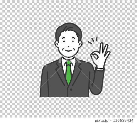 OKサイン,社長 OKサイン,社長 136659434