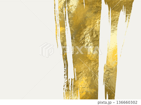 Vector White and Gold Design illustration Vector White and Gold Design illustration 136660302