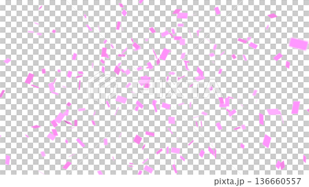 粉紅色紙屑方塊 CG 粉紅色紙屑方塊 CG 136660557