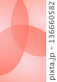 赤色系のグラデーションの背景　 136660582