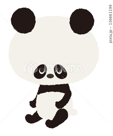 パンダのキャラクター 136661199
