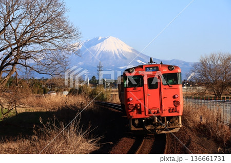 大山と境線 大山と境線 136661731