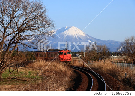大山と境線 136661758