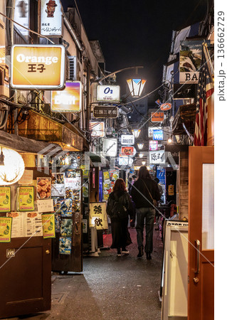 golden gai alley in Tokyo golden gai alley in Tokyo 136662729