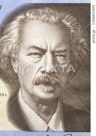 Ignacy Jan Paderewski a portrait from Polish money Ignacy Jan Paderewski a portrait from Polish money 136665405